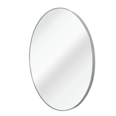 Metal Oval Mirror
