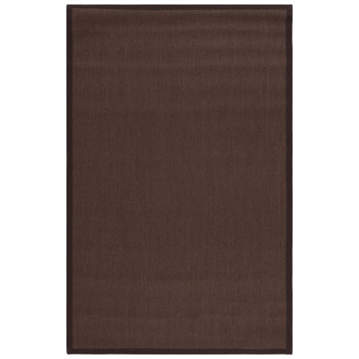 Natural Fiber Roeliene Area Rug In Brown