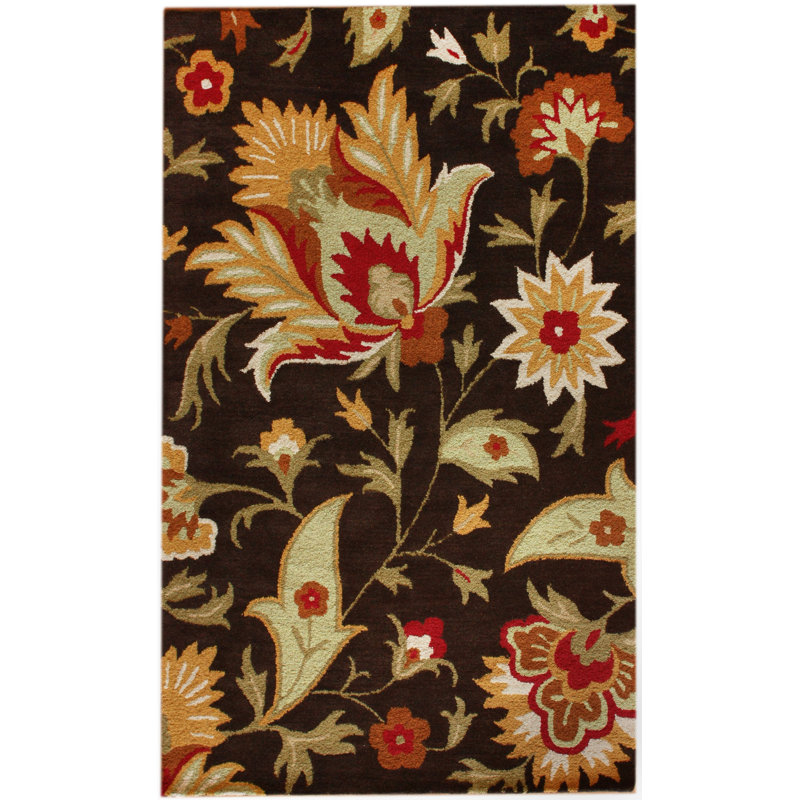 Tapis brun Edeltrudis Fetteresso, Rectangle 7 pi 7,2 po x 9 pi 6 po