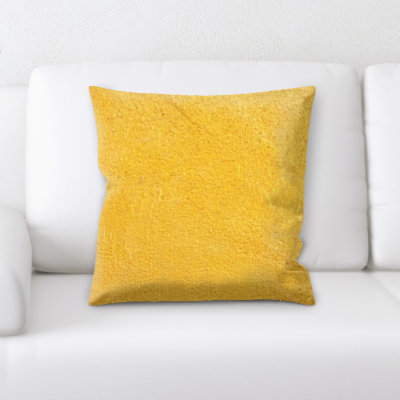 Burnie Abstract Textures Throw Pillow