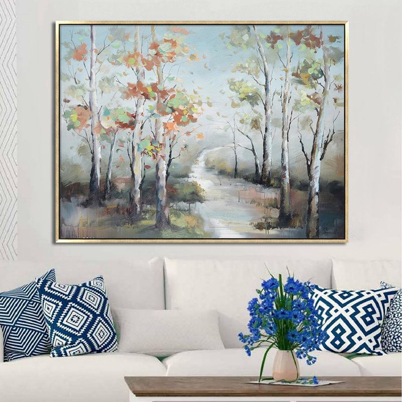 « automne "tree trees »-reproduction d’art sur toile