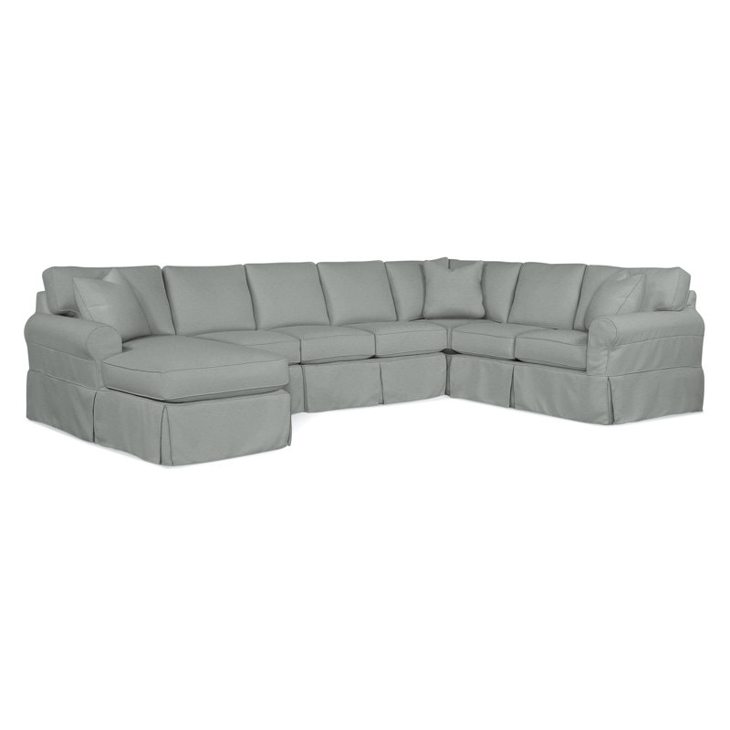 Bedford Chaise Sectional, Right Hand Facing, Elite Ivory; 0321-91