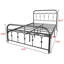 Structure de lit en acier 43,31 po Karole-1012917312-1012917313