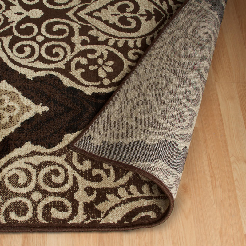 Tapis intérieur 100% polypropylène Valarie, Rectangle 4 pi x 6 pi
