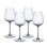 Purismo Set/4 19.25 oz Crystal Red Wine Glass