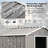 Storage Shed, 6Ft X 5Ft Outdoor Metal Storage Shed Gray With Window