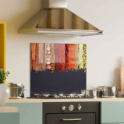 Élégante peinture décorative en verre trempé 23,6 po x 23,6 po | 100% verre trempé, épaisseur: 0,16 pouce | Parfait pour la décoration intérieure, le salon et le bureau | Pièce d'art moderne, durable et élégante