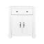 Lavabo de salle de bain 27,8 "Mid-Century avec base romaine-767068015