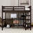 Hawwah Kids Full Loft Bed-812297486