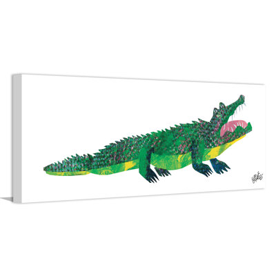 Abc Crocodile - Painting on Canvas