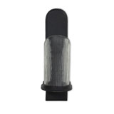 Elorie Wall Mounted Candle Holder Set-Black Antique