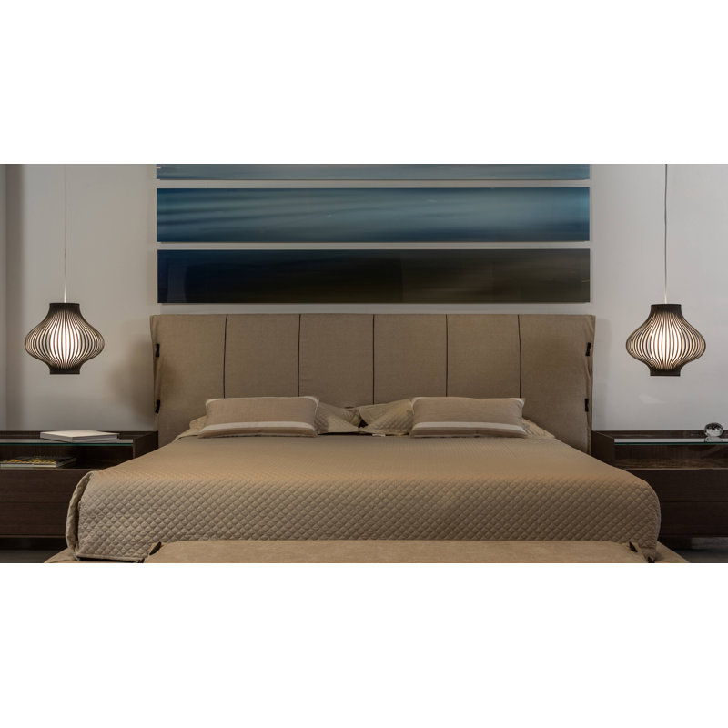Luminaire suspendu géométrique 1 lumière Blossom, Gris foncé