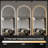 65" X 21" LED Full Length Wall Mirror, Symmetrical Arch Design, 3-Color Dimmable Lighting, Shatterproof