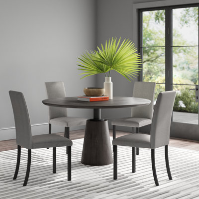 Chaise parsons Ajalon en gris