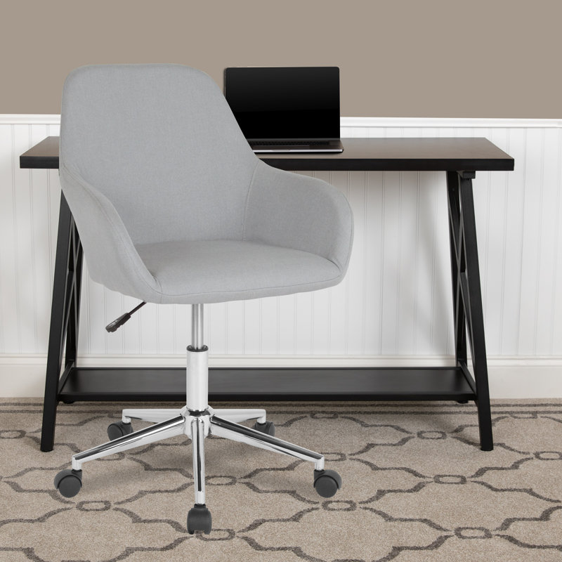 Chaise de bureau Cortana, Gris clair