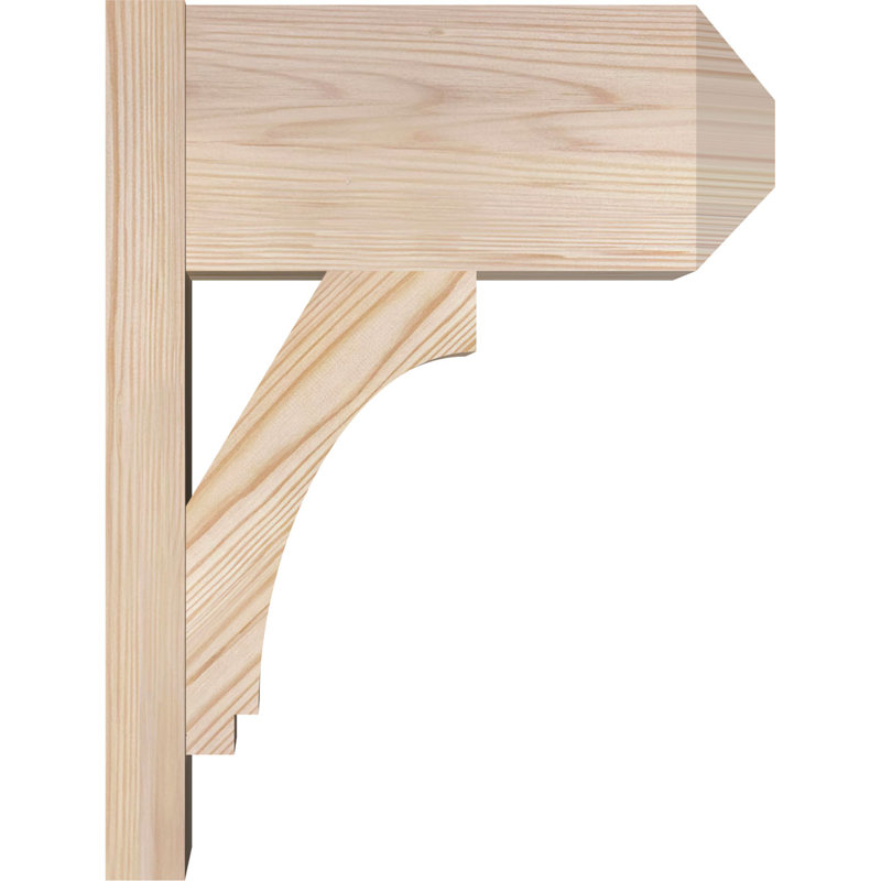 Persienne impériale, Sapin Douglas de 7 1/2 po (lisse), P 14 po x H 18 po