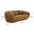 Tov Furniture Misty Brown Boucle Sofa-993103790