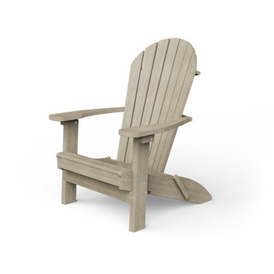 Chaise Adirondack pliante en plastique Wisby