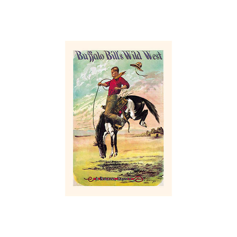 Bill bill : une bronco rétro de flambage, H 66 po x l 44 po x P 1,5 po
