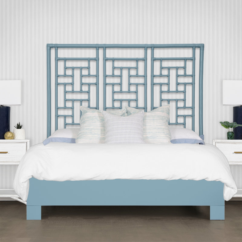Lit plateforme Ohana, Simple TG, Pool Blue