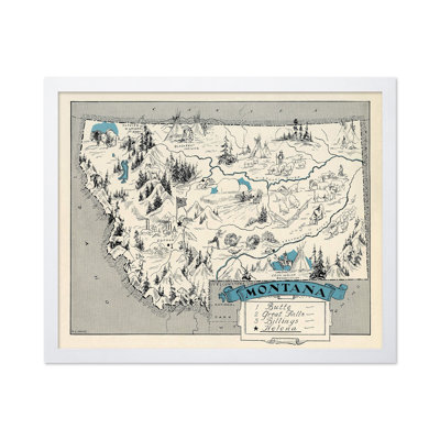 Montana Pictorial Map