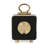 Mona Black Striped Designer Standing Accent Clock