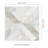 Ackland Arabescato Venato Castella de Blanc Elyx 12 in. x 12 in. Honed Marble Mosaic Floor and Wall Tile