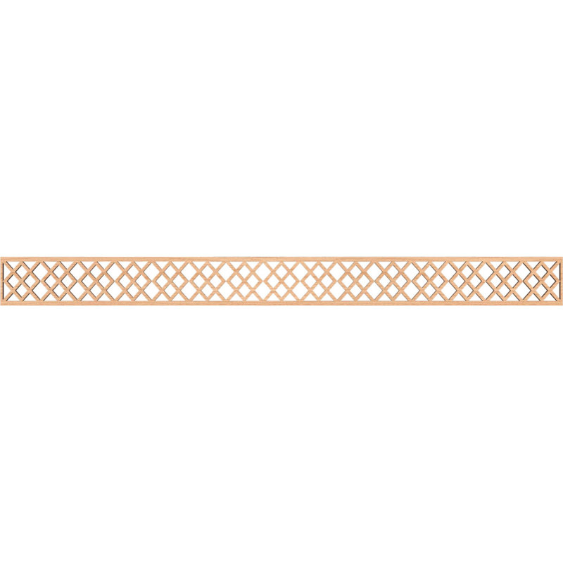 Moulure Hadley, Noyer blanc, H 4 po x l 46,375 po x P 0,25 po