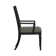 Vernet Upholstered Arm Chair in Black/Gray