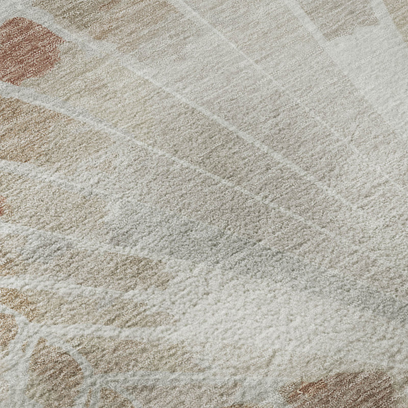 Tapis de qualité supérieure lavable à la machine Mayfield AMF2401, Beige, 1 pi 8 po x 2 pi 6 po