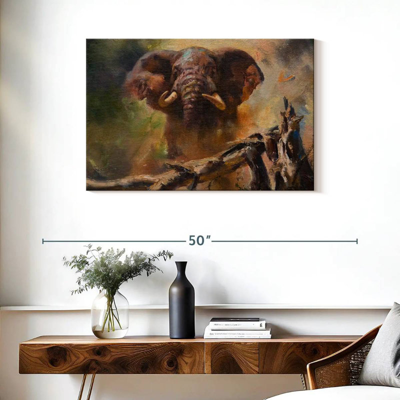 Brampt Elephant's Dream, 24" H x 36" W