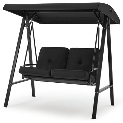 2 Person Porch Swing with Canopy