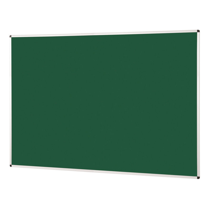 Wall Mounted Bulletin Board, 60 cm H x 90 cm W, Green