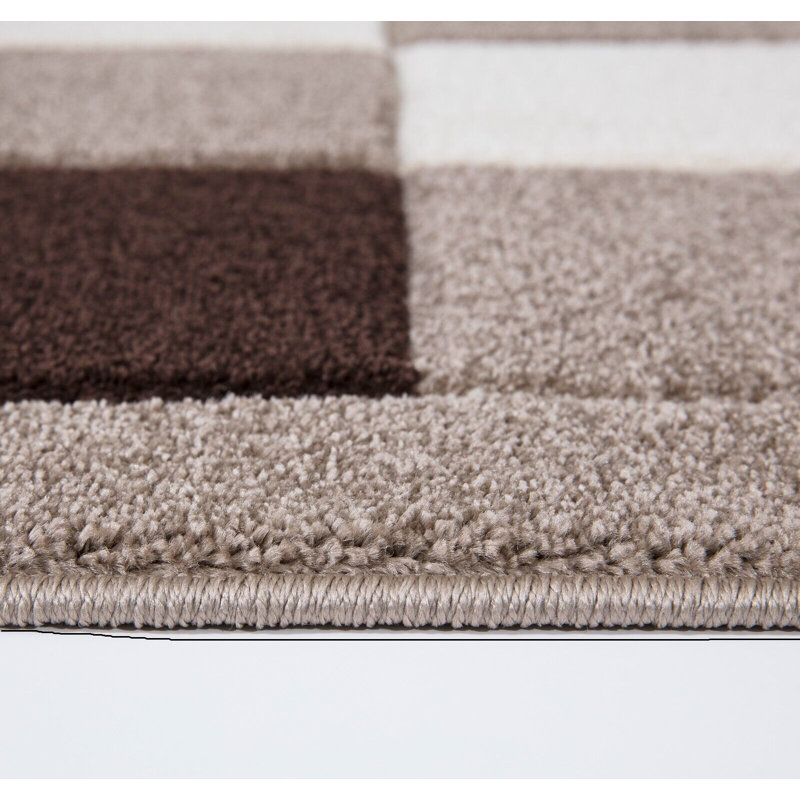 Ceryce Non-Slip Indoor Doormat, Beige/Brown