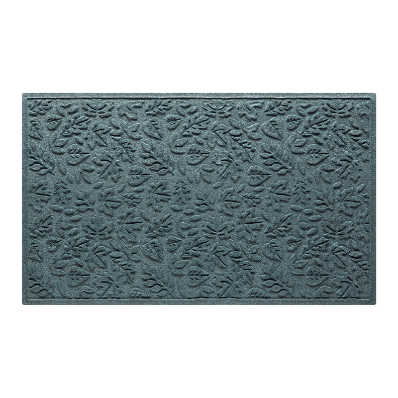 Paillasson WaterHog® Fall Day 35 po x 59 po, Pierre bleue, Rectangle 2 pi 8 po x 4 pi 9 po