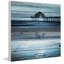 Reproduction d'art sur toile tendue "Reflection Of The Pier" par Parvez Taj-21251865