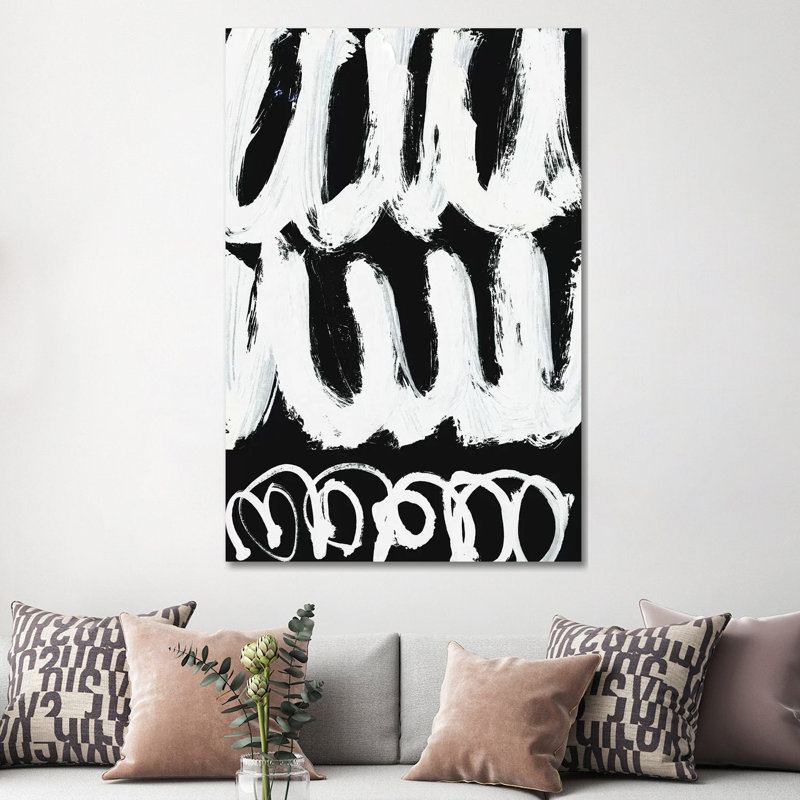 Blop by Dan Hobday - Wrapped Canvas Painting, 152.5 cm H x 101.5 cm W