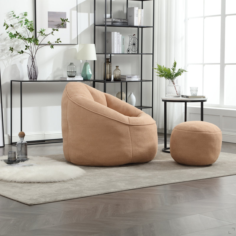 Fauteuil à billes Bedding, Tan