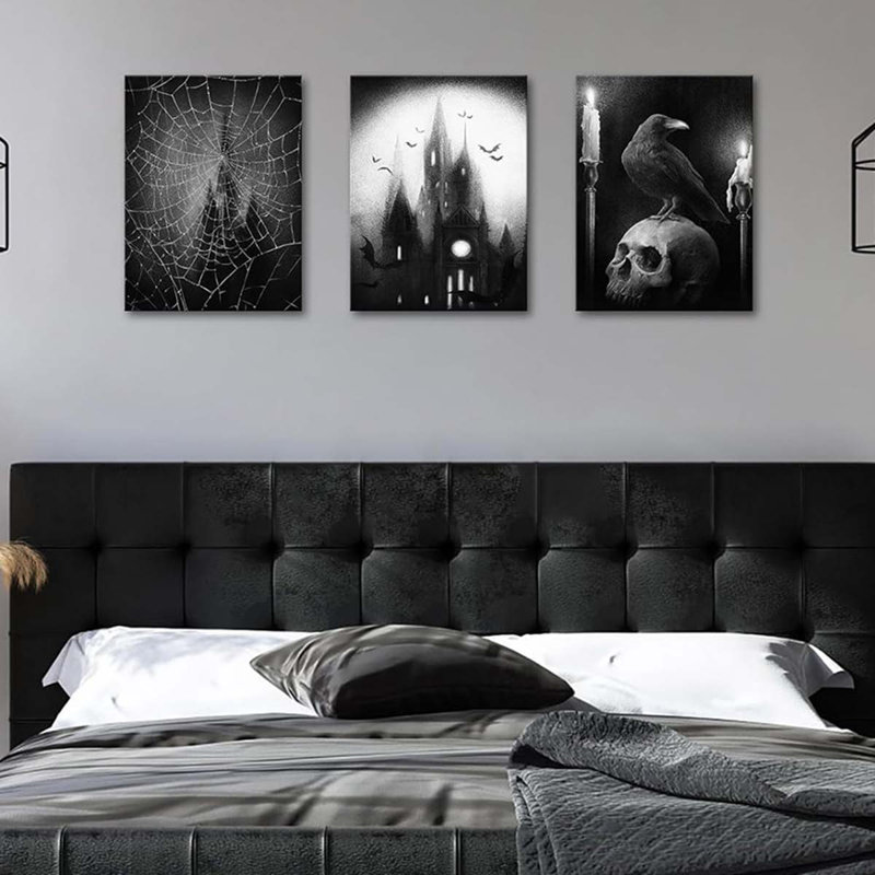 3 Piece Wrapped Canvas Print, 60cm H  x 40cm W