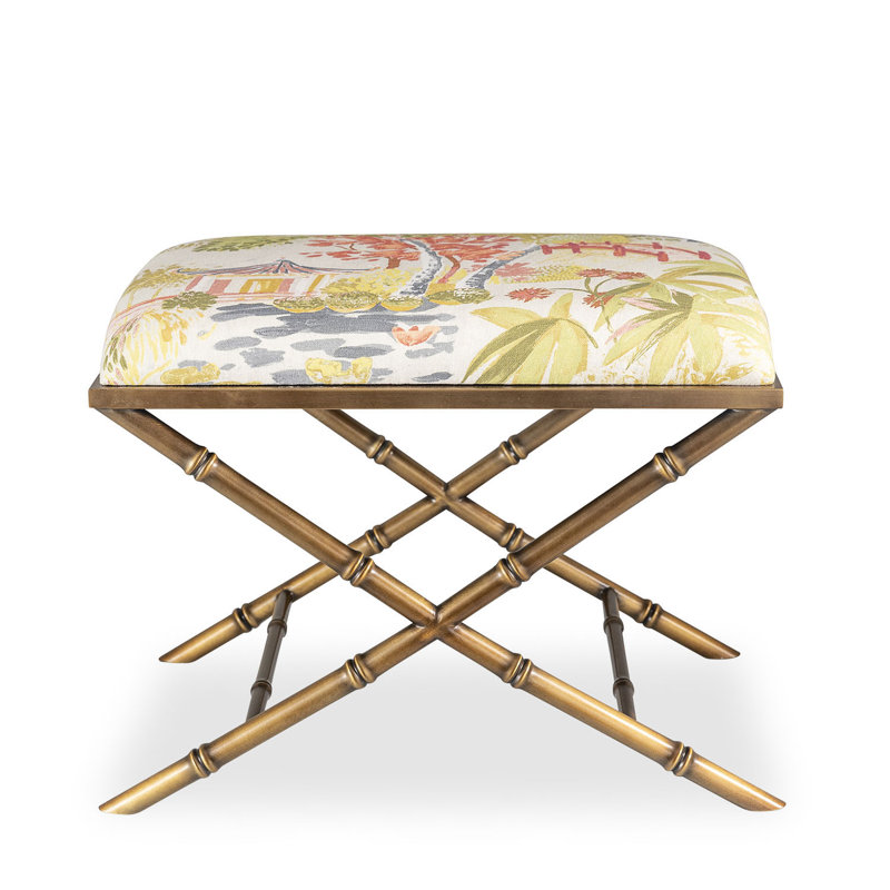 Lauderdale Brass Imperial Summer Bench, Brass