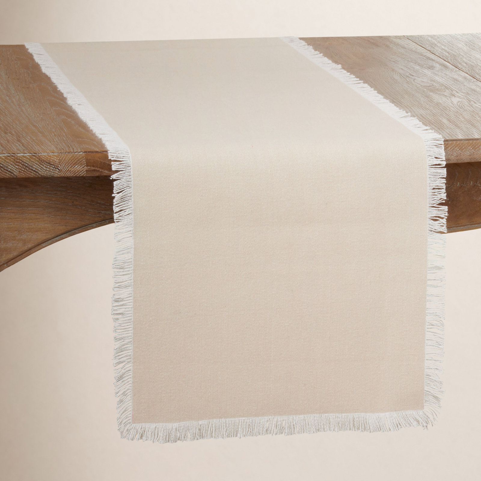 Flamenco Table Runner, Natural