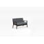 Ensemble de chaises basses Bahamas Espresso