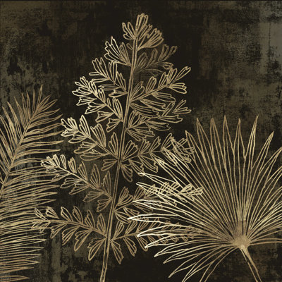 Sclafani Golden Tropics II - impression sur toile tendue