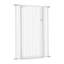 Barrière de sécurité extra haute réglable de 142 cm (56 po) pour chats et chiens - Ensembles de fixation par pression et murale, espacement réduit des barreaux, barrière de sécurité pour escaliers et portes d'intérieur-1344333912
