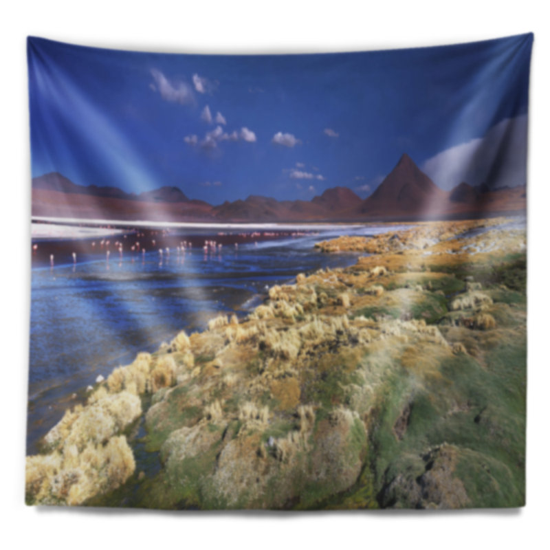 Polyester Tapestry, 78" H x 92" W