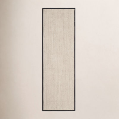 Torbin Marble Black Jute Rug