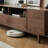 Black walnut classic TV cabinet-107724686