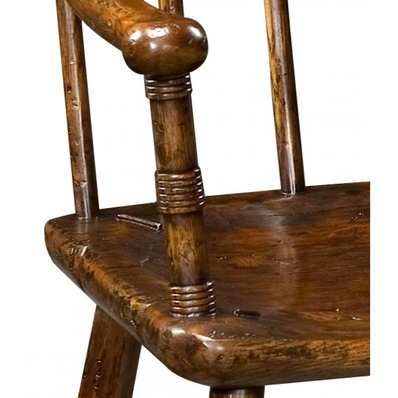 Sherwood Oak Solid Wood Armchair