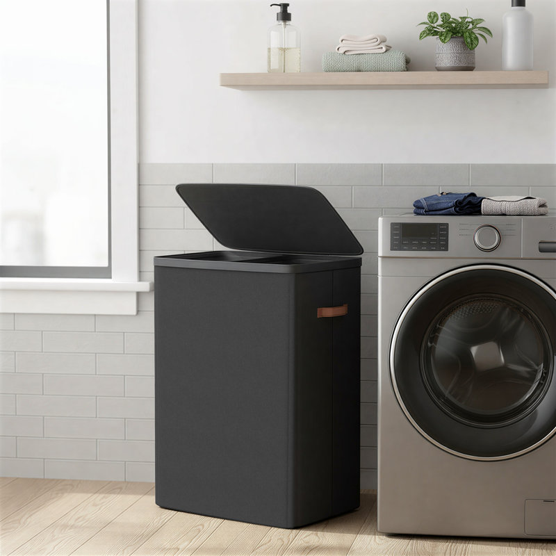 Laundry Hamper, Ink Black