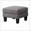 Repose-pieds en tissu au choix confortable, aux multiples fonctions, au design classique et aux coins confortables